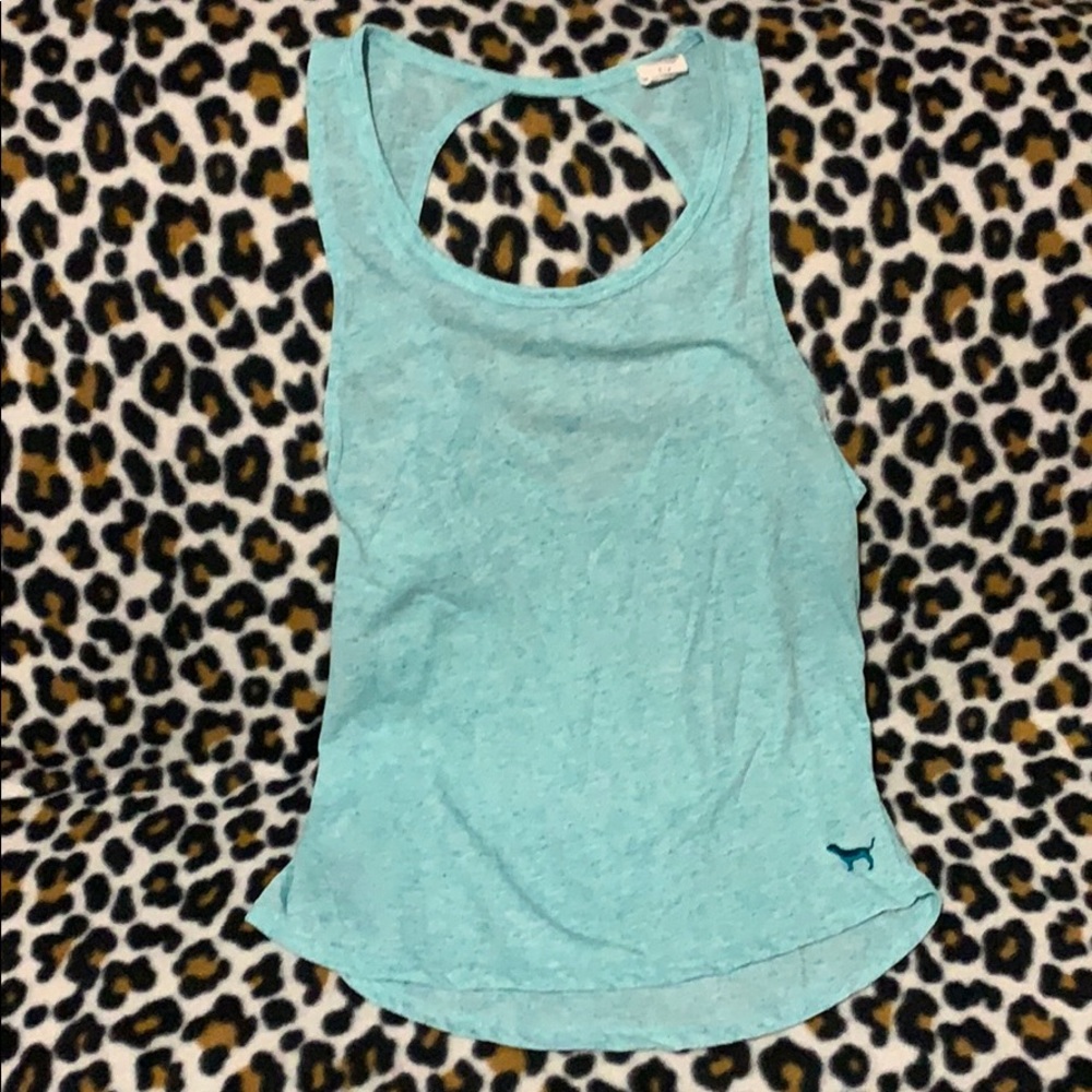 Turquoise PINK tank top